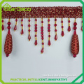 A0213 Decorative trims for curtain,fashion bead fringe tassel curtain lace